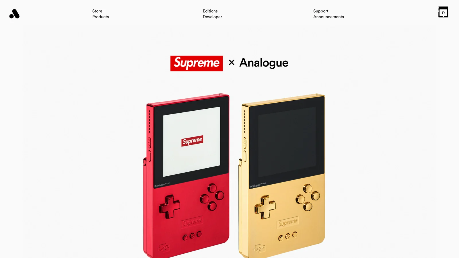 Re:solve agency: our rebuild of the Analogue home page