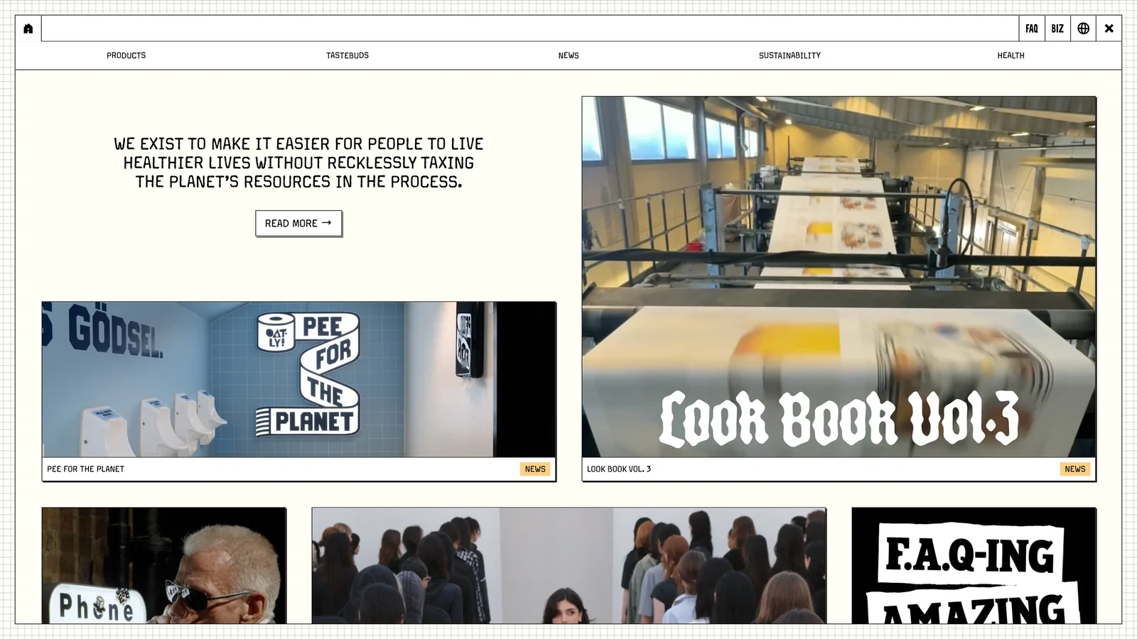 Re:solve agency: our rebuild of the Oatly home page